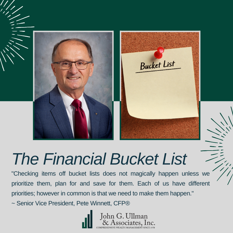 The Financial Bucket List Cover Art