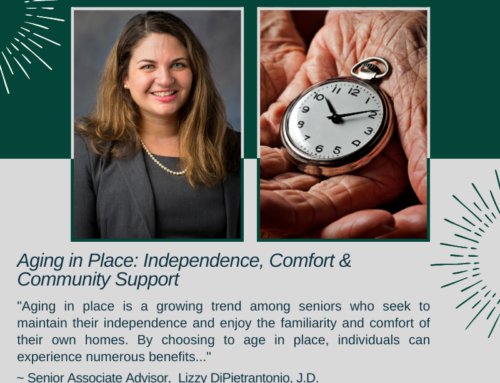 Aging in Place: Independence, Comfort & Community Support