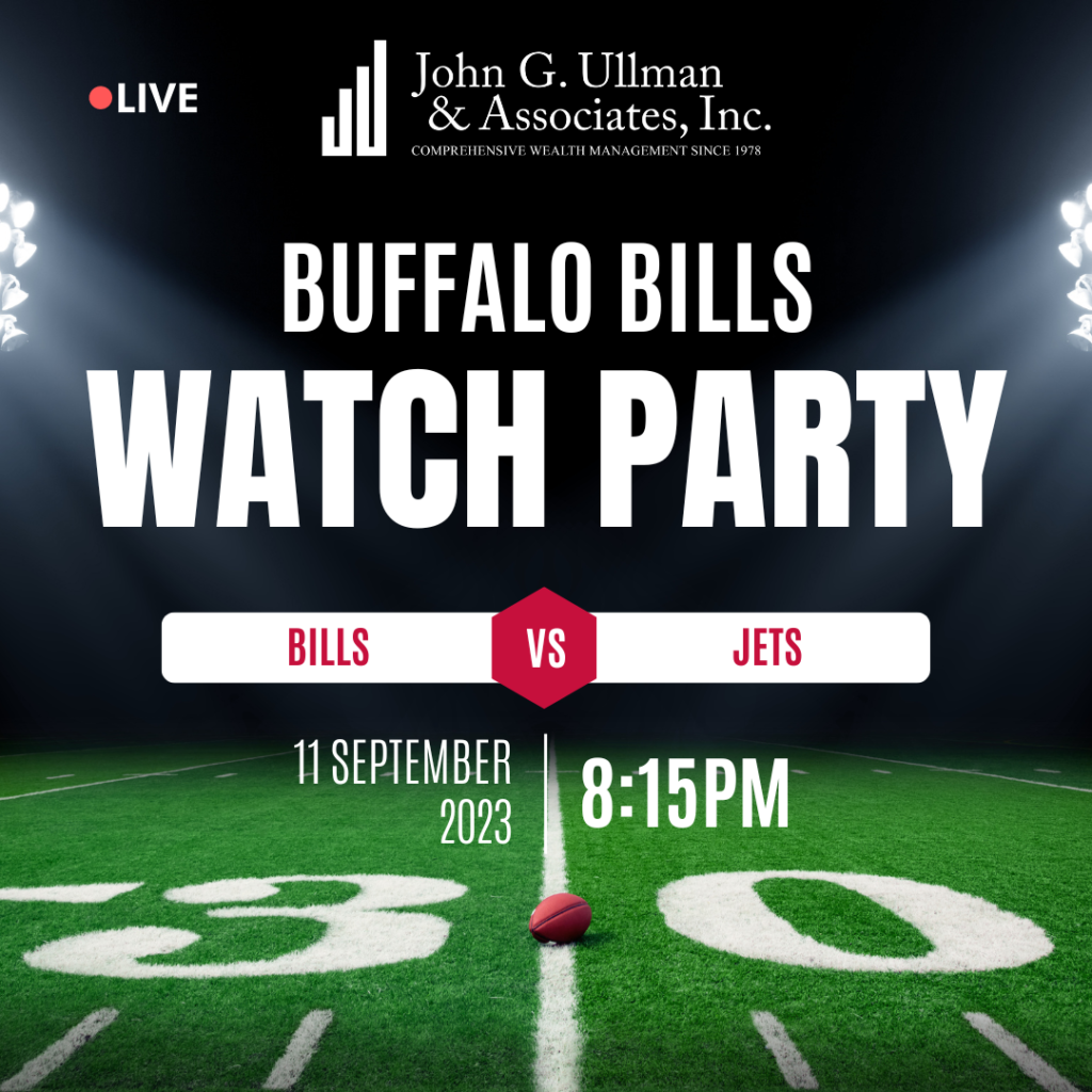 JGUA Buffalo Bills Watch Party New York Jets Week One John G