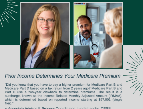 Prior Income Determines Your Medicare Premium