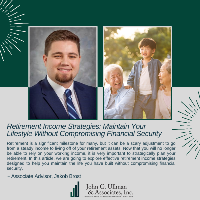 Retirement Income Strategies: Maintain Your Lifestyle Without Compromising Financial Security