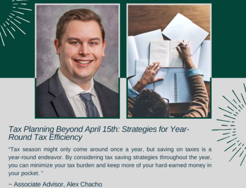 Tax Planning Beyond April 15th: Strategies for Year-Round Tax Efficiency