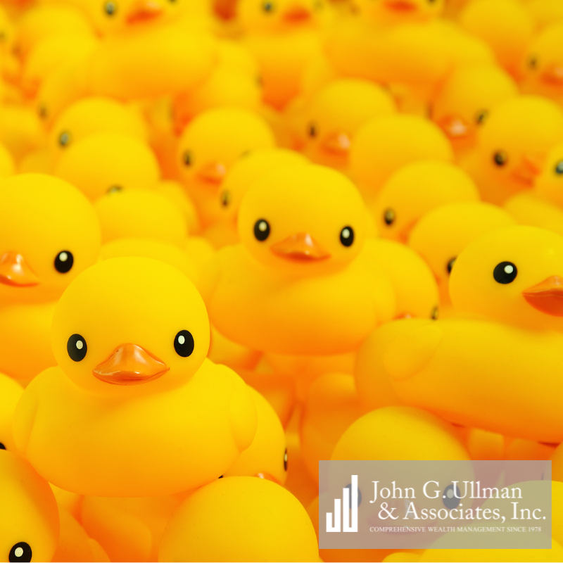 When it comes to your finances, don't be a duck - cover art