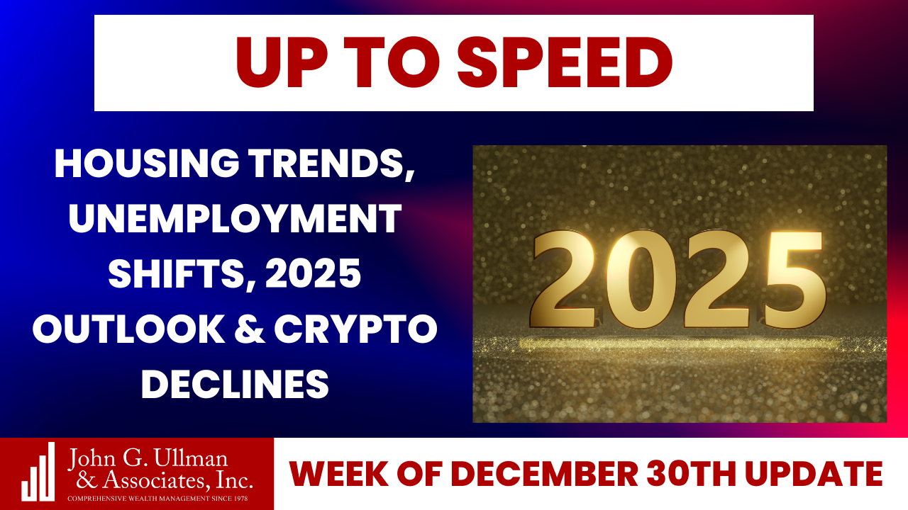 Housing Trends, Unemployment Shifts, 2025 Outlook & Crypto Declines