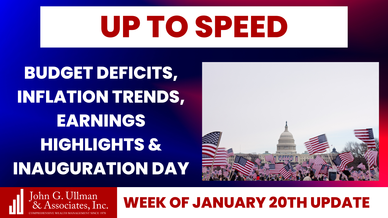 Budget Deficits, Inflation Trends, Earnings Highlights & Inauguration Day