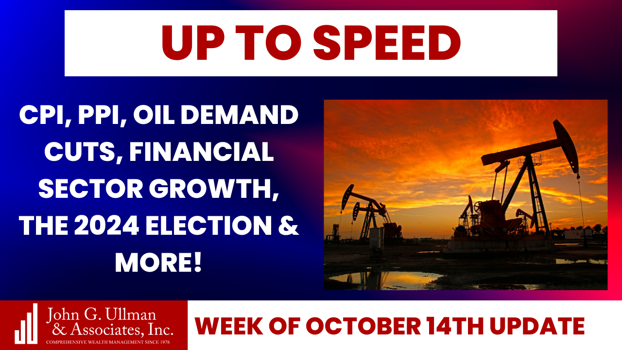 CPI, PPI, Oil Demand Cuts, Financial Sector Growth, The 2024 Election & More!
