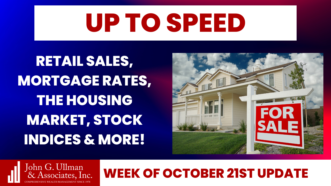 Retail Prices, Mortgage Rates, The Housing Market, Stock Indices & More!