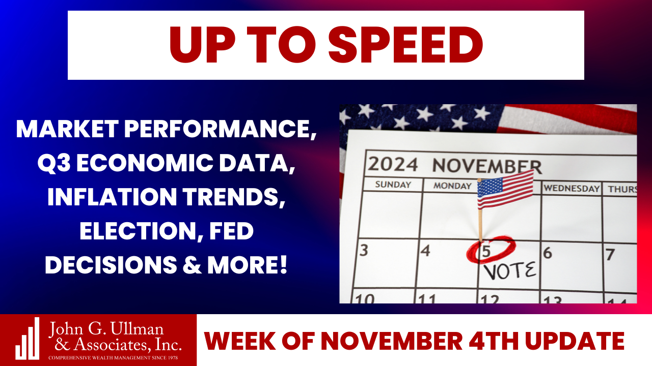 Market Performance, Q3 Economic Data, Inflation Trends, Election, Fed Decisions & More!