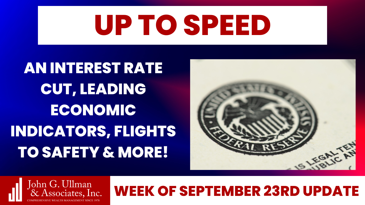 An Interest Rate Cut, Leading Economic Indicators, Flights To Safety & More!
